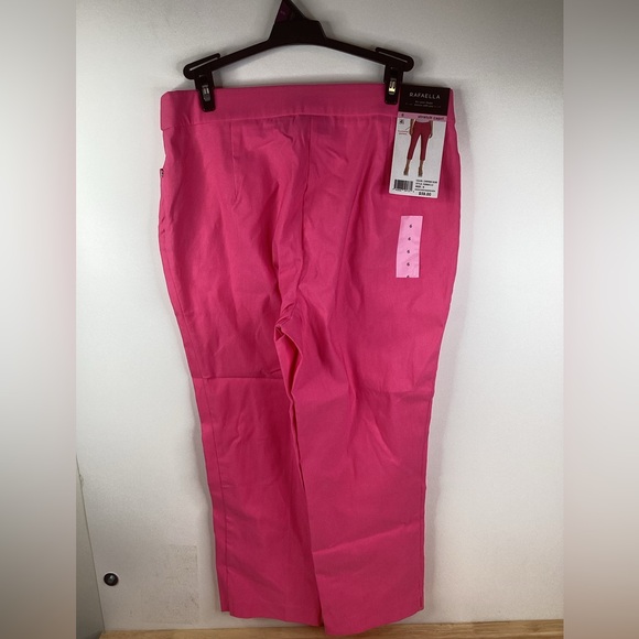 Rafaela Stretch Capri Pink Size 6 NWT - Picture 4 of 6
